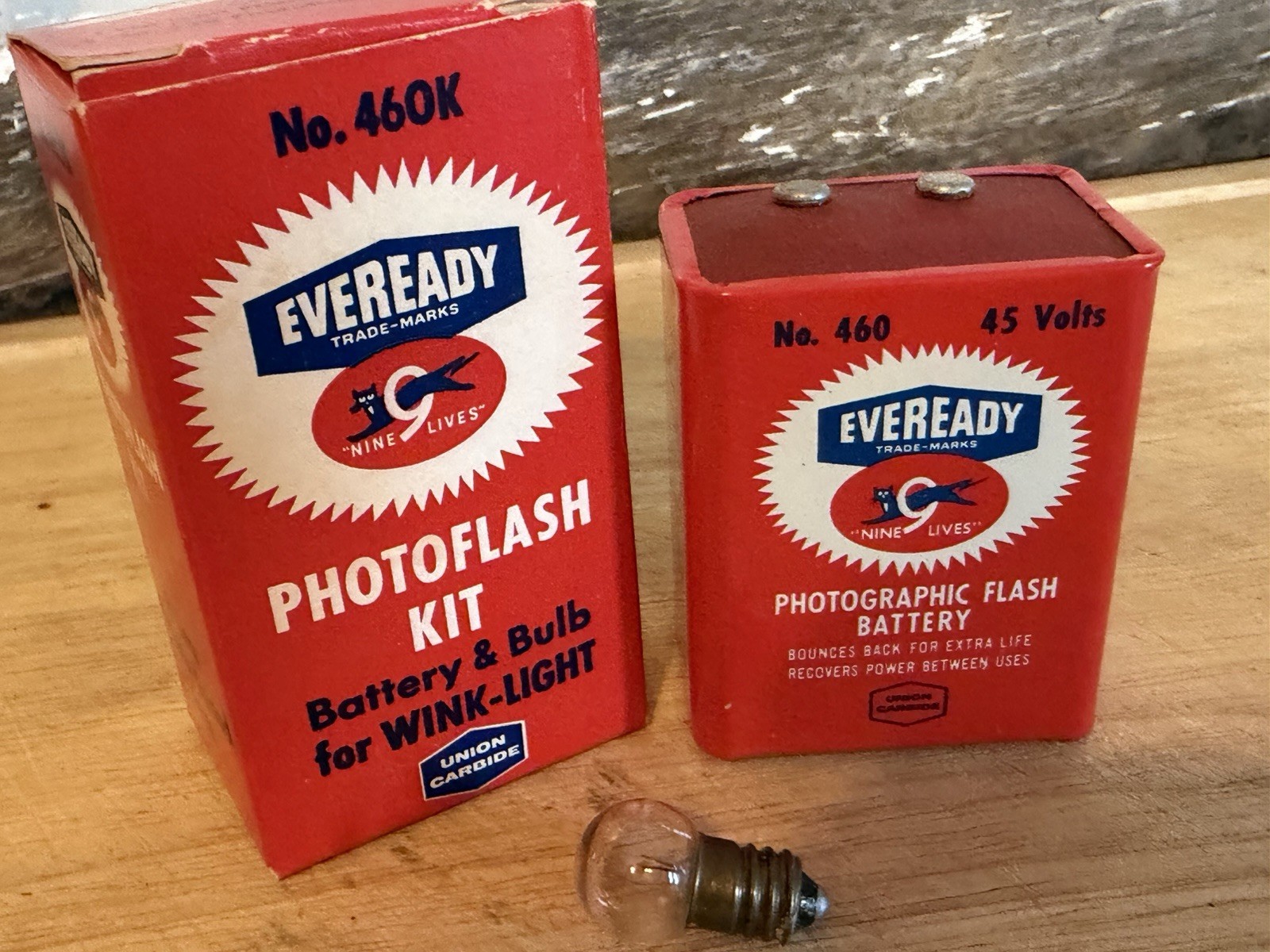 1960’S Eveready Battery And Bulb Photoflash Kit #460K In Original Box VT
