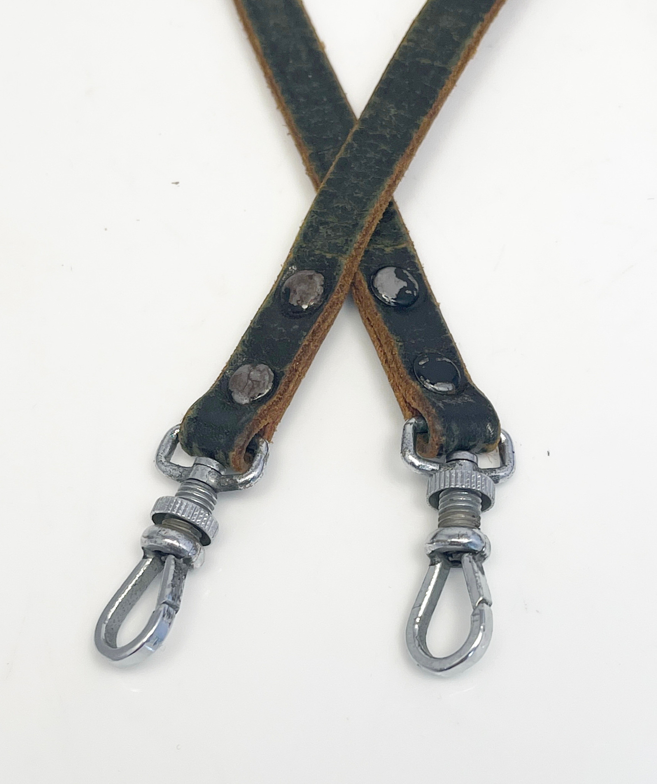 Vintage Nikon S S2 SP Rangefinder Black Leather Camera Strap Neck Shoulder