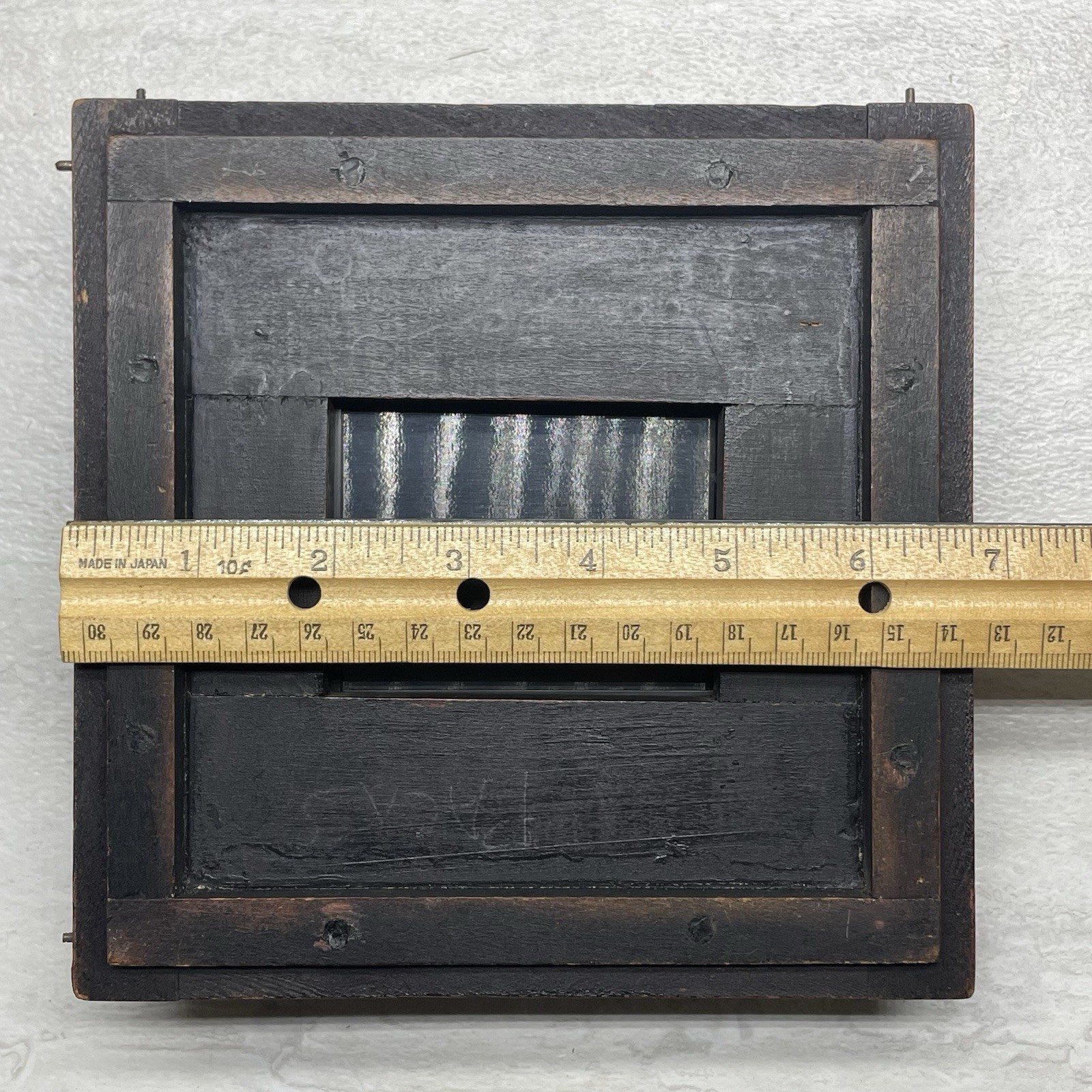 Wood Camera Spring Back Ground Glass & 2 1/4 x 3 1/4 Lisco Film Holder – Vintage