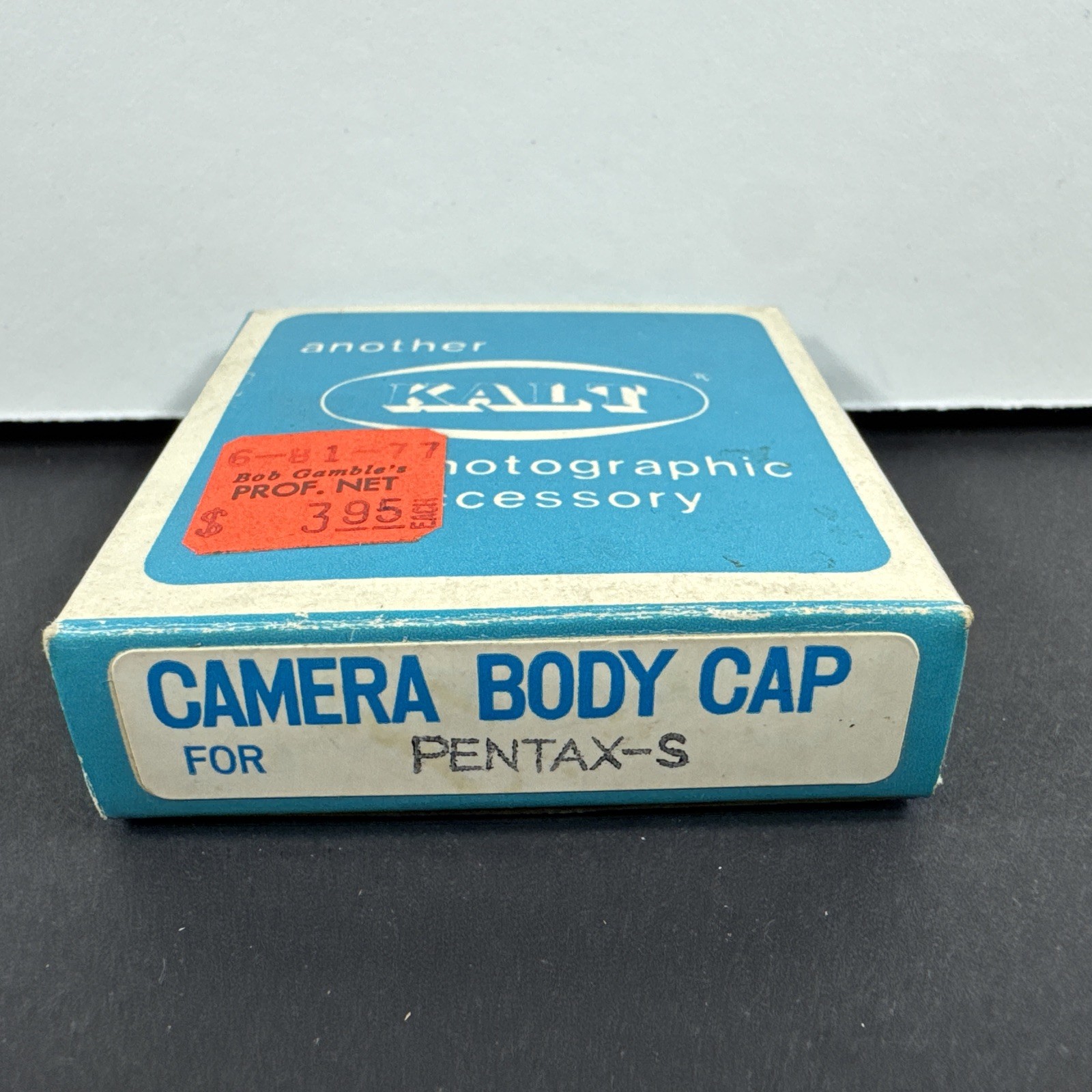 Screw-in Metal Camera Body Cap For Pentax S by Kalt – New Old Stock NOS