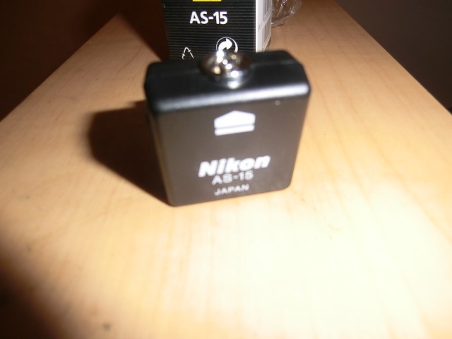 [Unused in box] NIKON AS-15 FLASH ADAPTER from Japan
