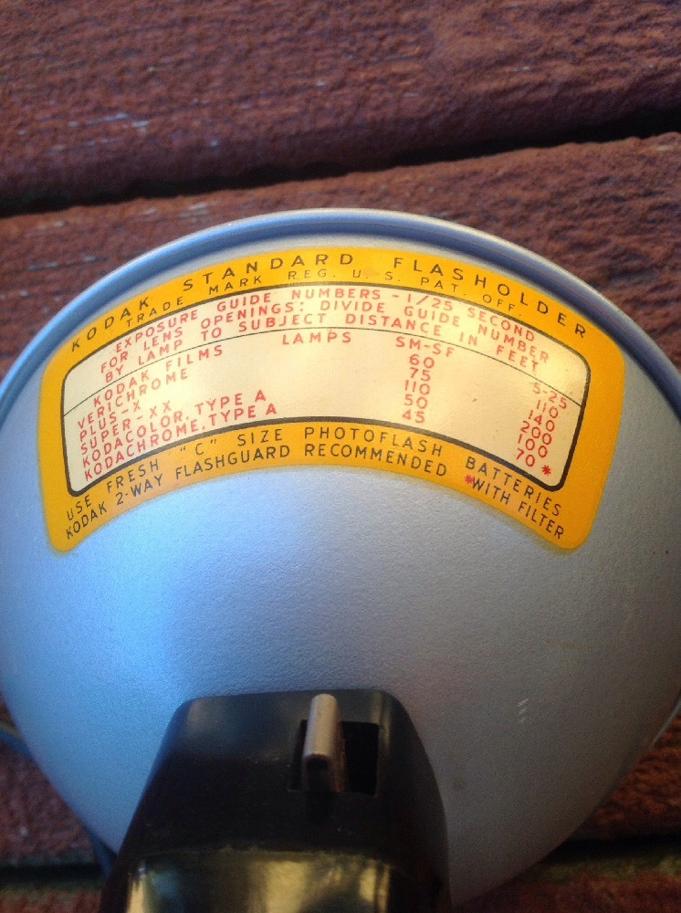 Kodak – Vintage Standard Flasholder for Flash-Synchronized Cameras Sure-Grip