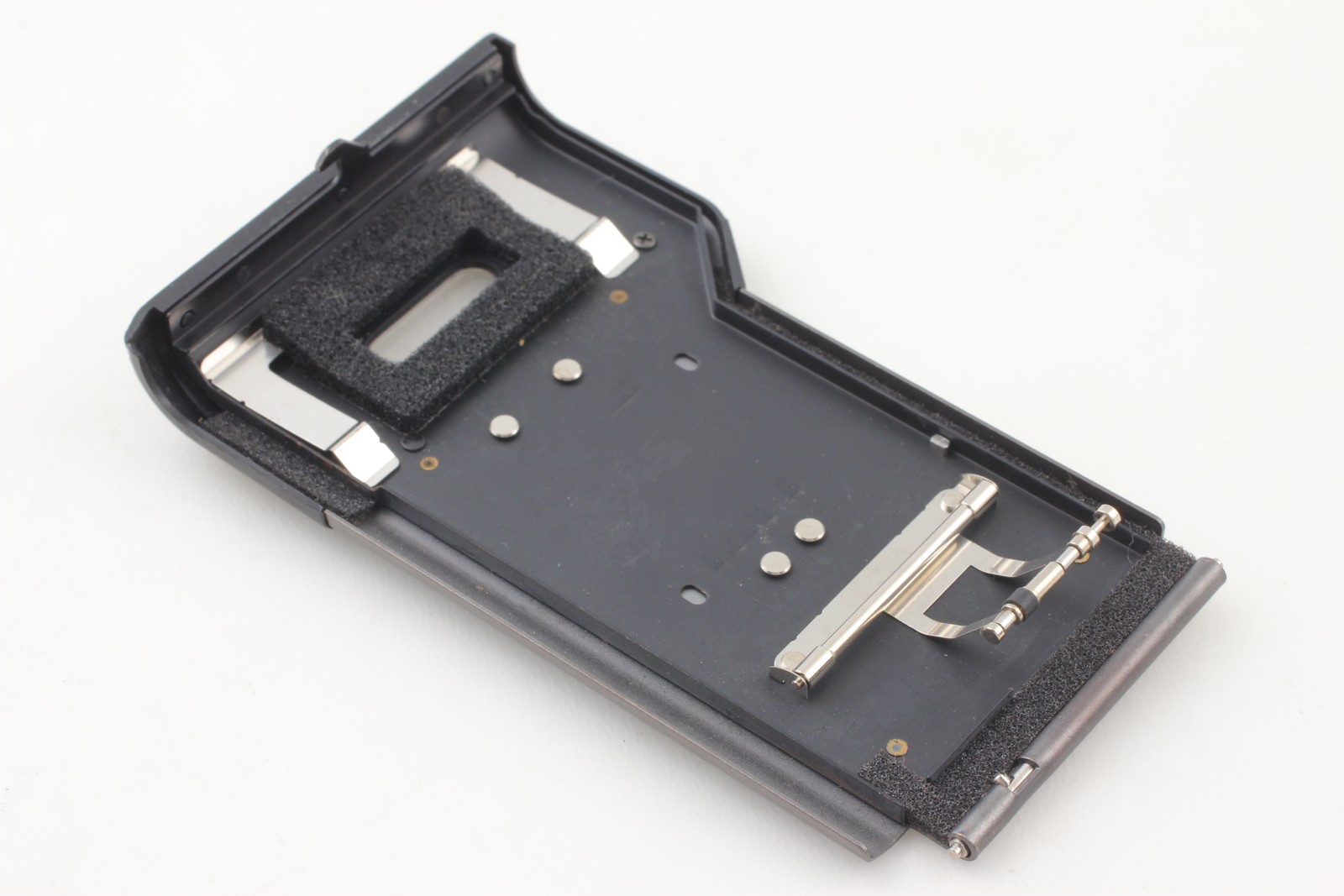 [Exc+5] CONTAX T2 titan silver Film door Back cover Repair parts From JAPAN
