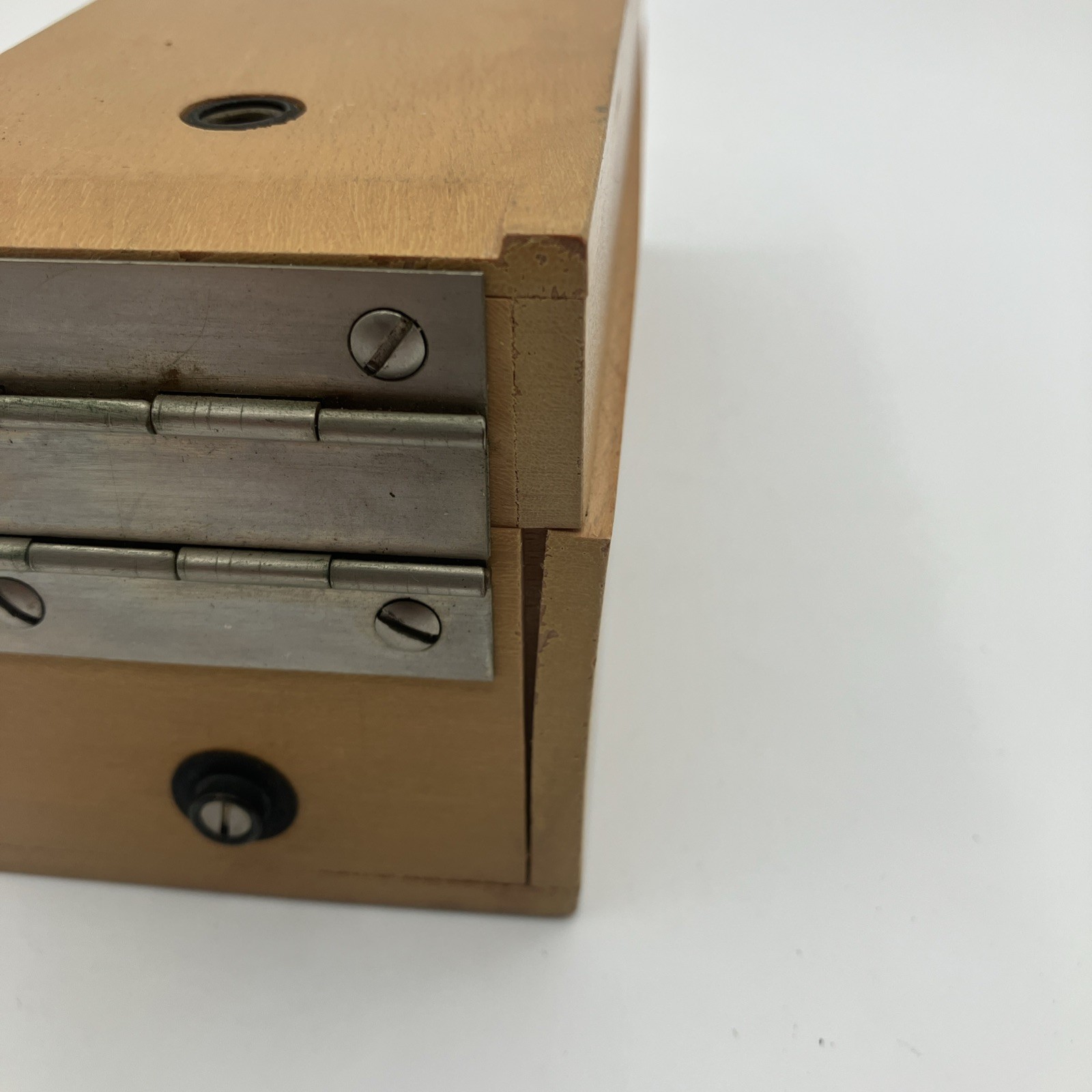 Vintage Wooden Kodaslide Sequence File Box Eastman KODAK Company USA Lot of (3)