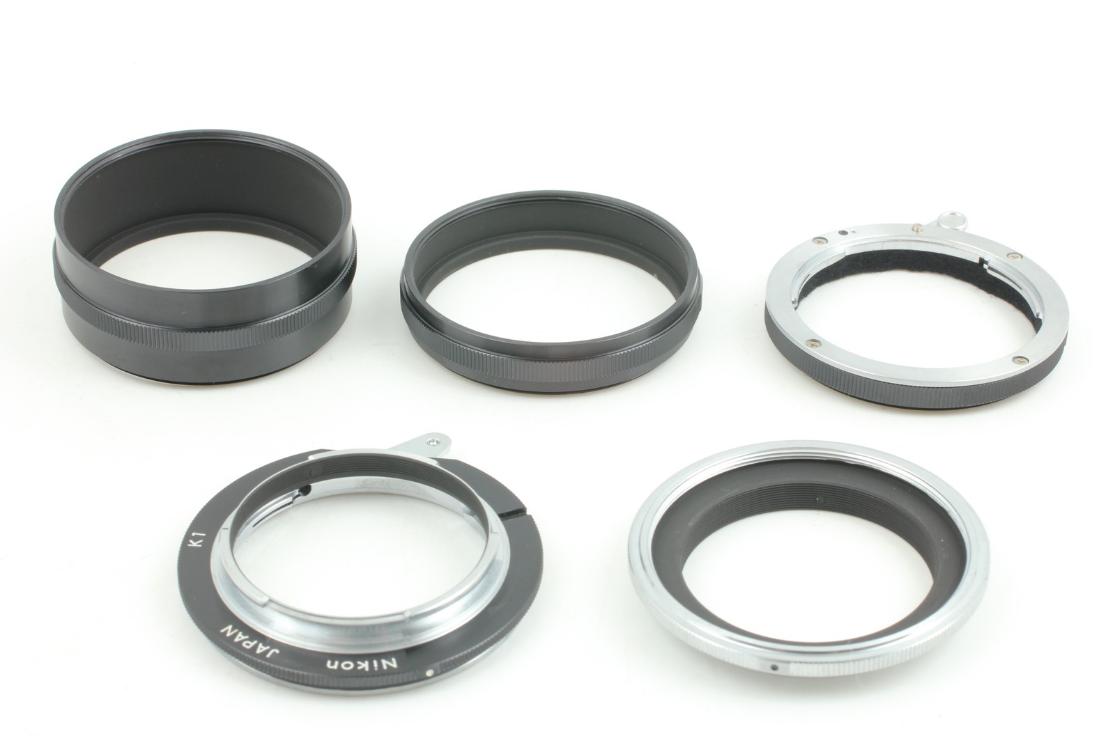 [Near MINT] Nikon Extension Ring Tube Set K – K1 K2 K3 K4 K5 W/ Case From JAPAN