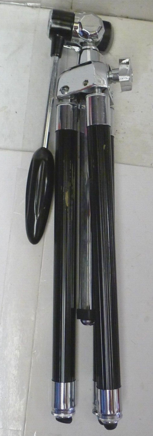 Manon Compact Telescopic Tripod w/Elevator Hand Crank +Original Case -Japan