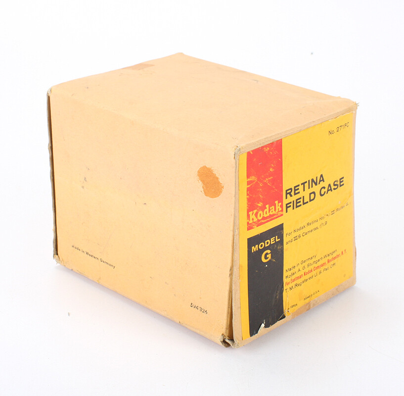 KODAK EMPTY BOX ONLY FOR RETINA REFLEX FIELD CASE MODEL G/cks/197365