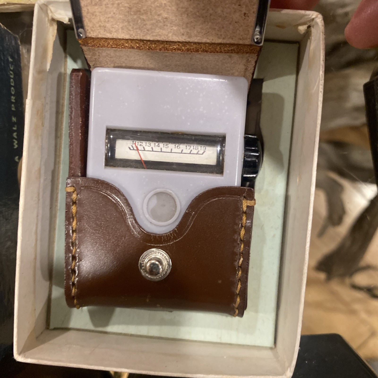 Large Lot Of Light Meters – Extra Case – Paperwork And More –