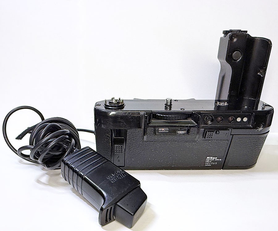 Nikon MA-4 AC/DC Converter + MD-4 Motor Drive Set for F3 / F3HP w/ MC-12A Remote