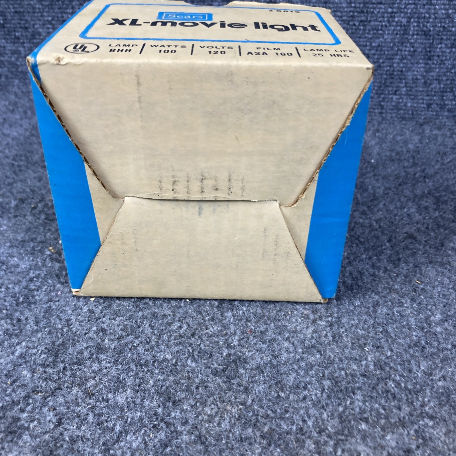 Vintage Sears XL-Movie Light for Movie Cameras 38812 WORKS MINT in Box