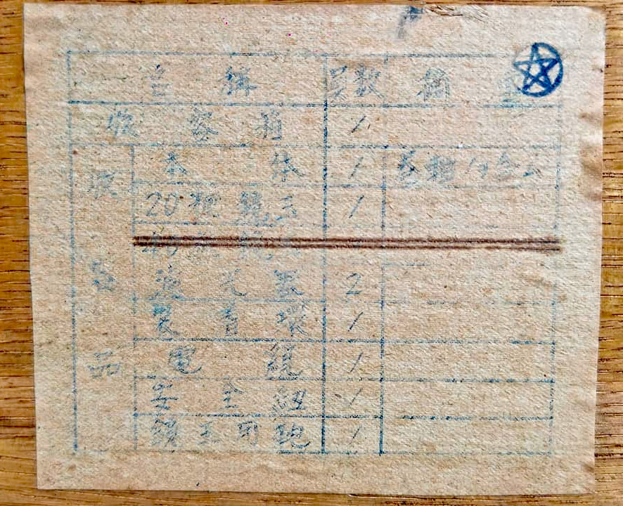 Empty Wood Box for Konishiroku (Konica) SK-100 Aerial Camera ……. Rare !!