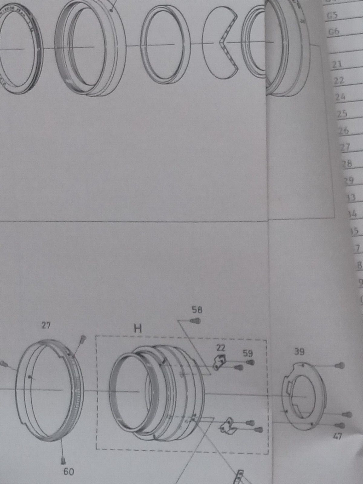 Rare Nikon Nikkor 28mm F3.5 AIS Repair Manual Technicians Manual Japan
