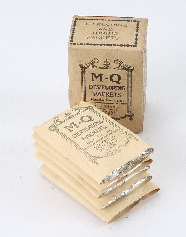 KEENE M-Q DEVELOPING PACKETS, BOX OF 5, SOLD FOR DISPLAY ONLY/cks/192745