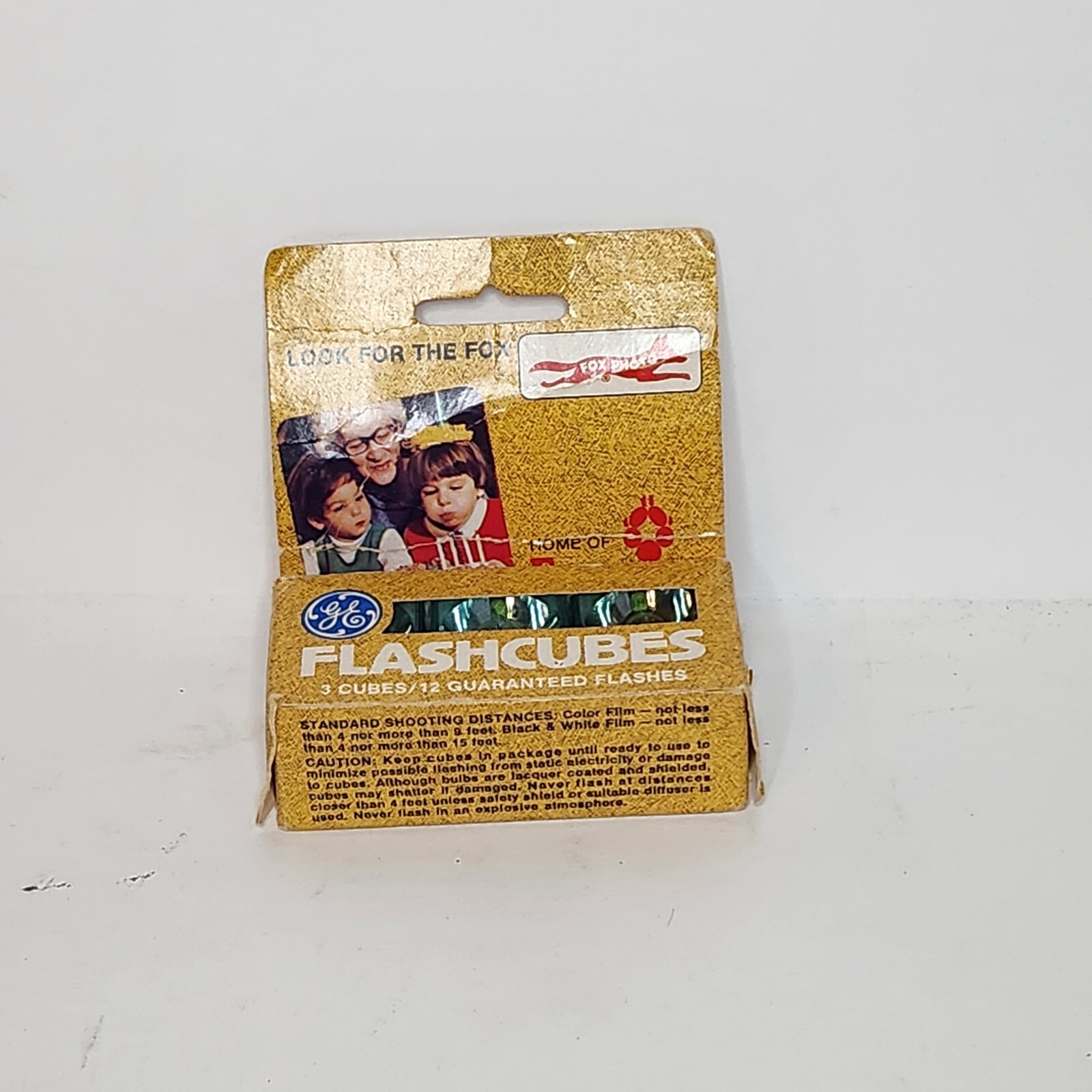 Vintage GE Flashcubes Original Box Set Of 3 Cubes Unused Photography Retro