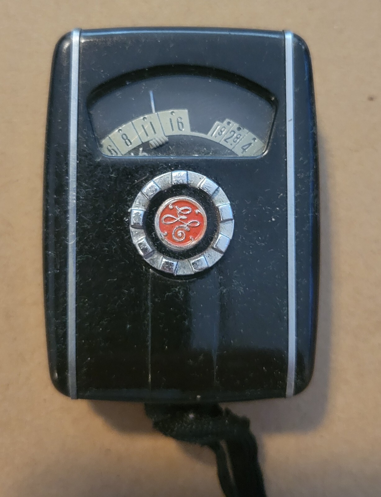 Vintage GE PR-30 Mascot Exposure Meter with Case