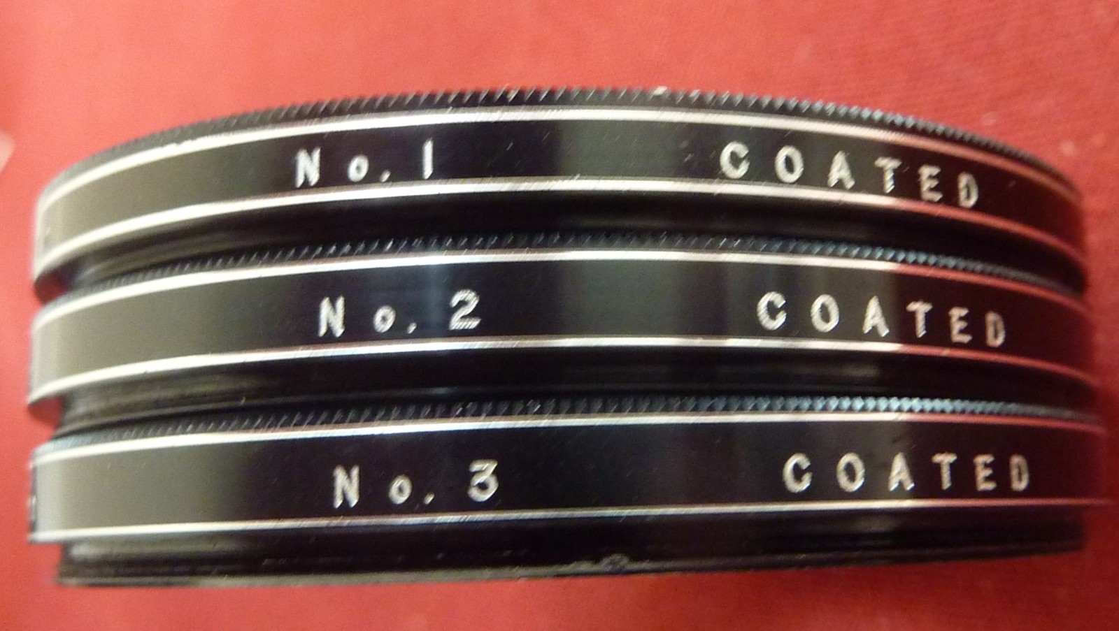 VIVITAR 55mm +1 +2 +3 CLOSE-UP LENS SET