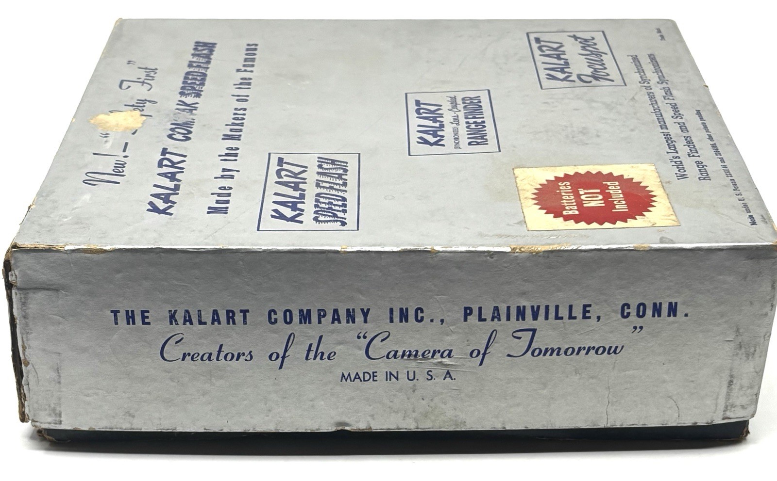 KALART COMPAK SPEED FLASH in Box with CABLE BULB INSERTS SUNLIGHT GUIDE VINTAGE