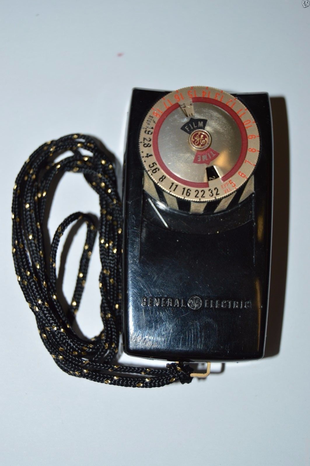 Vintage General Electric Photography MASCOT PR-35 Light Exposure Meter Rare