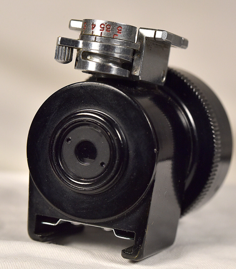 Nikon Rangefinder Variframe Finder / Type 7 / Black / Serial No. 339806 /