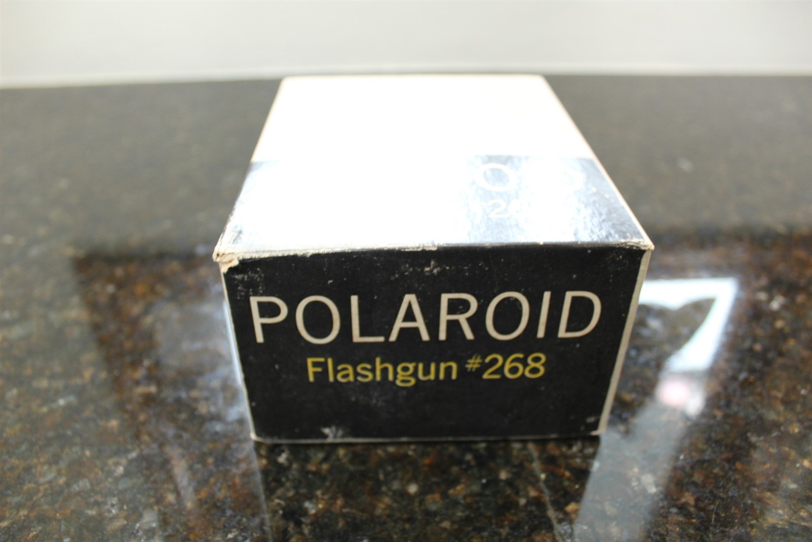 Vintage Polaroid Flash Gun Model #268 Photography Light Orig Box Untested As Is