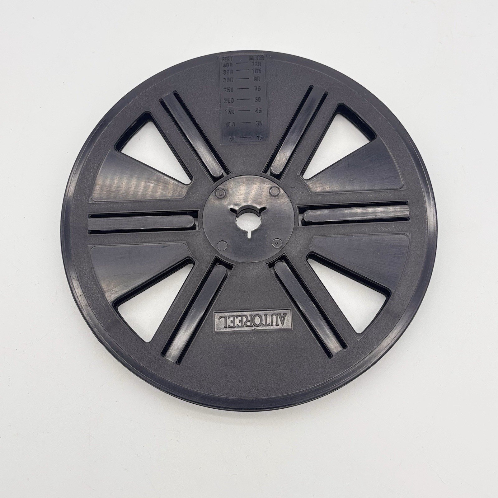 Magnon 8mm Empty Black Film Reel Autoreel 7” Diameter