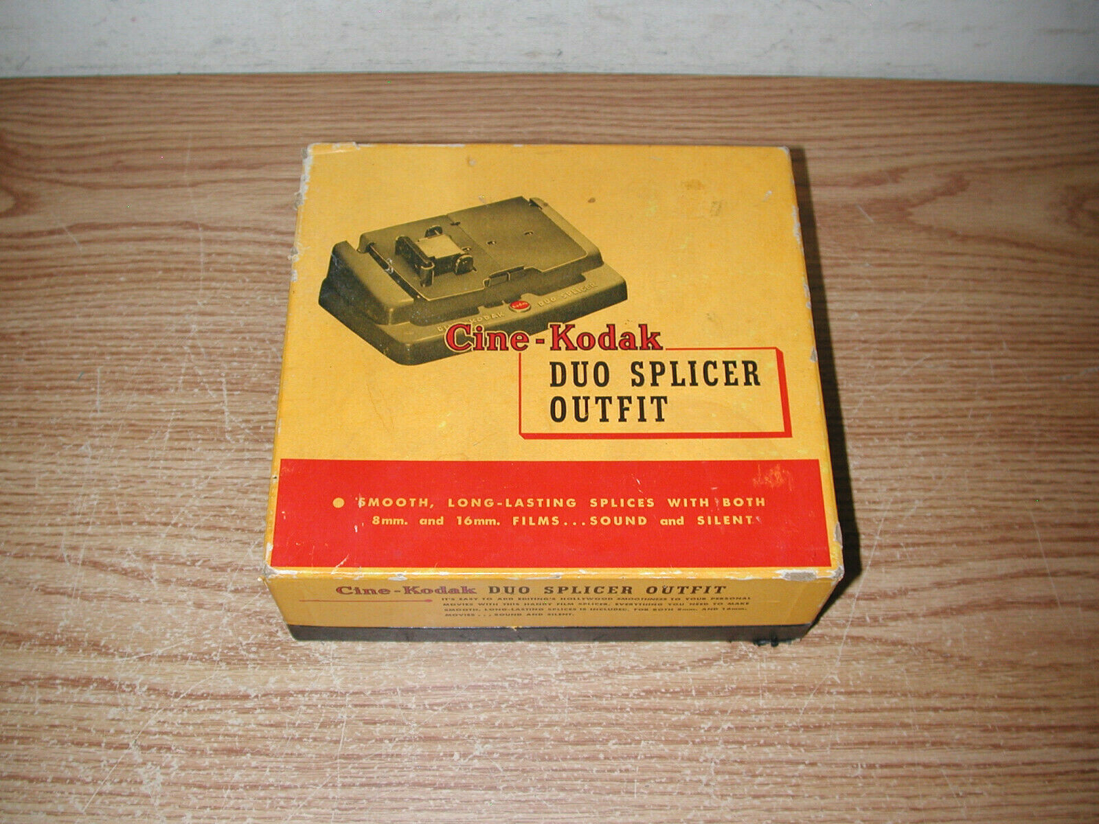 VINTAGE 1941 CINE-KODAK SENIOR SPLICER WITH DUO SPLICER BOX