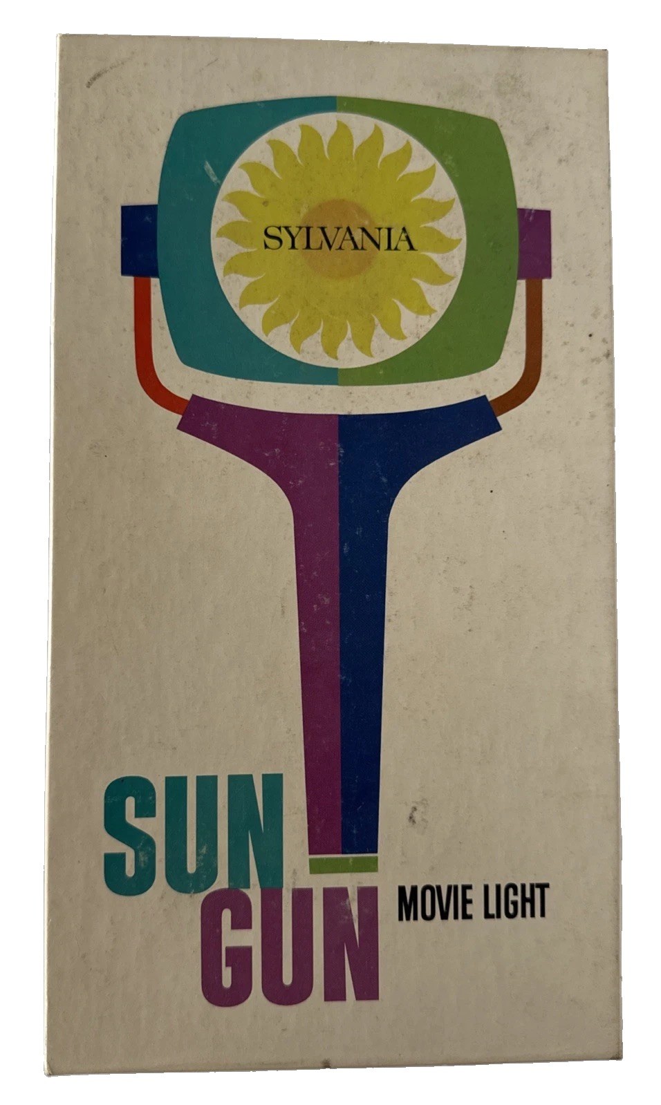 Sylvania SG-1 Sun Gun Movie Light in Original Box Tested Works Vintage 1970’s