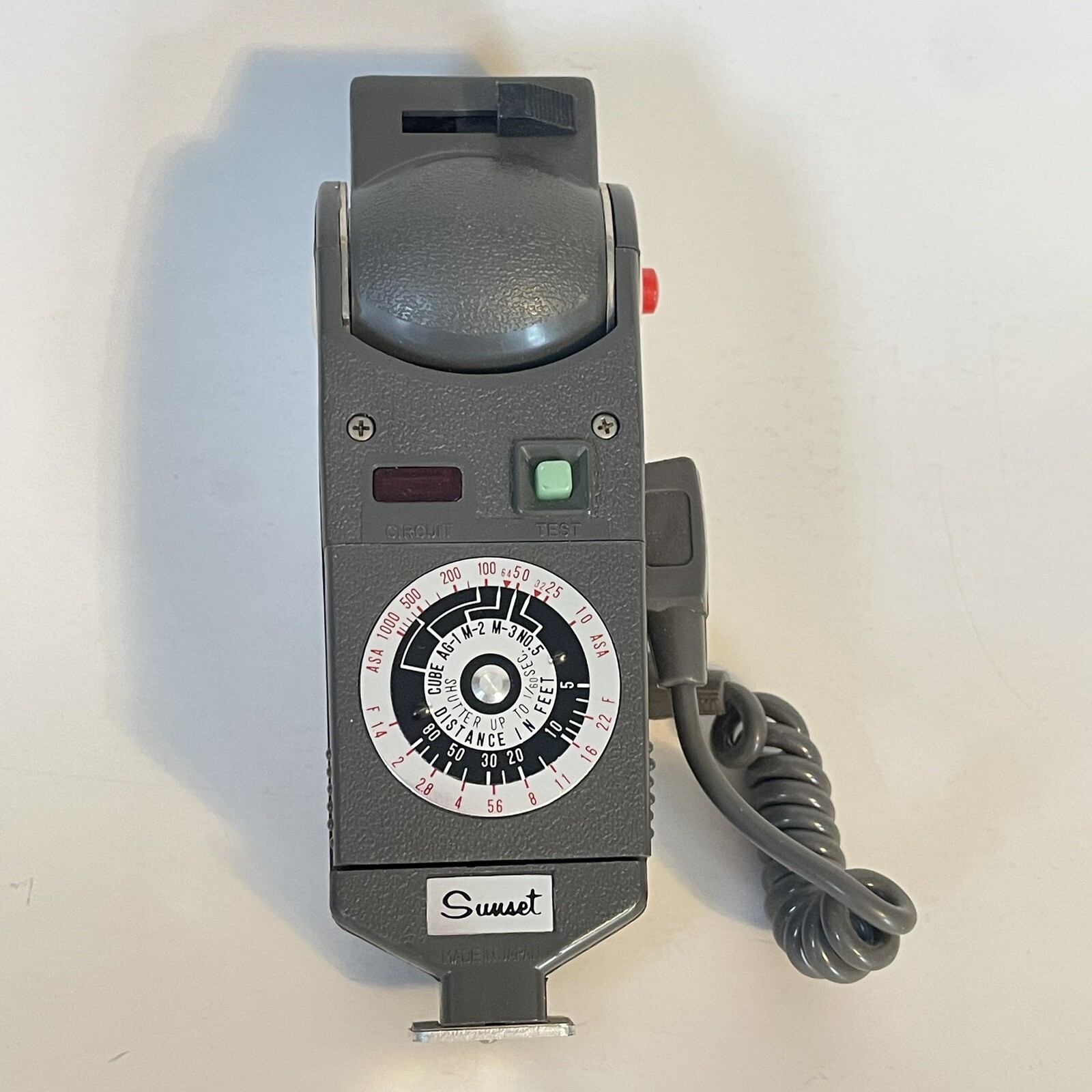 Vintage Sunset Folding Pocket Camera Flash Photography