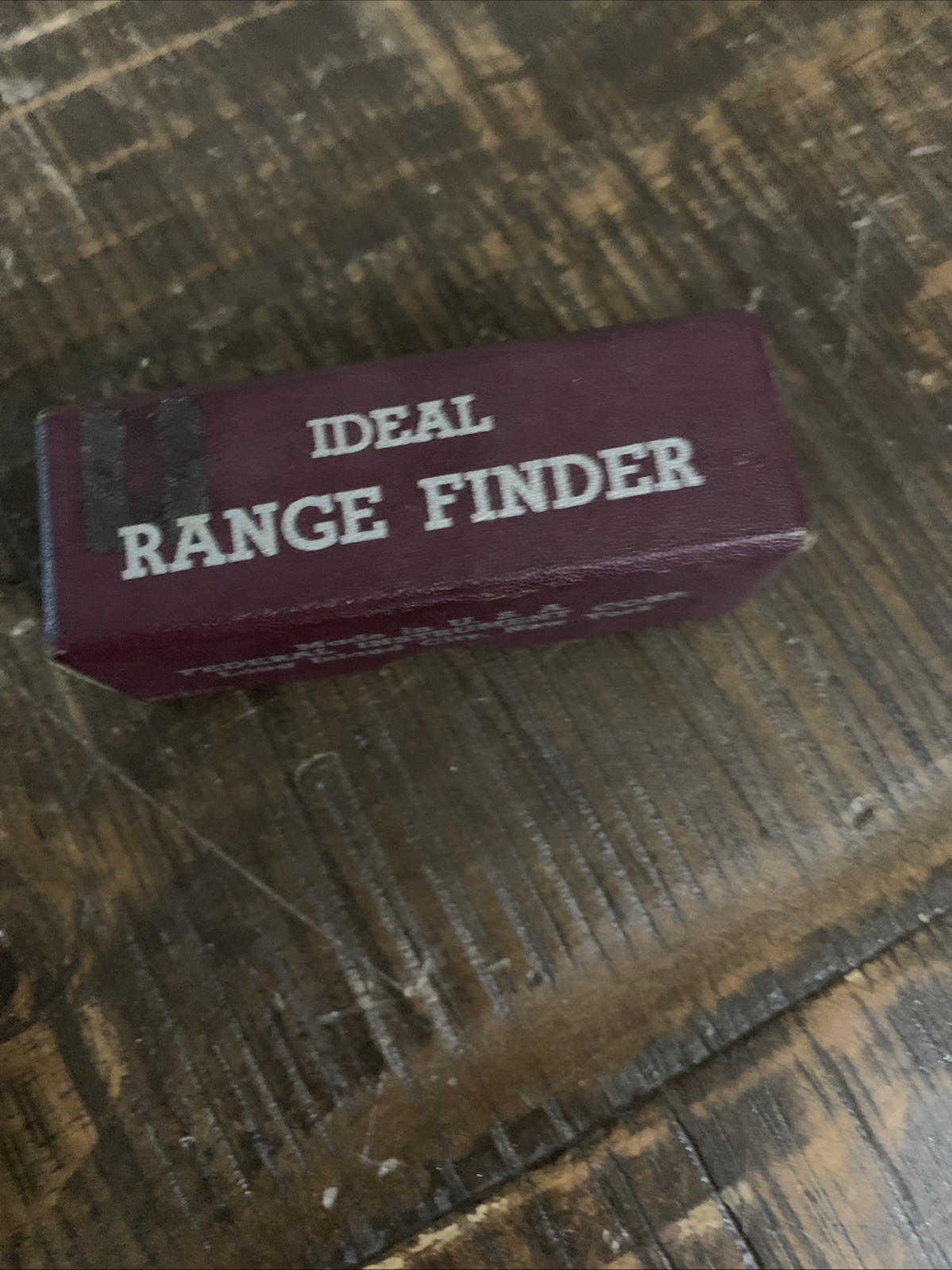 Vintage Ideal Range Finder Federal Instrument Corp USA Long Island NY with Box