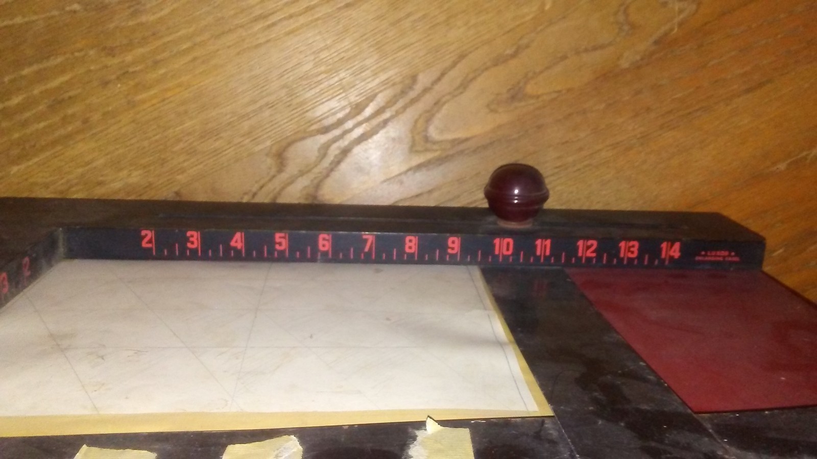 Vintage Luxor Burke & James Enlarging Easel Black Adjustable 11″ X 14″ Bakelite