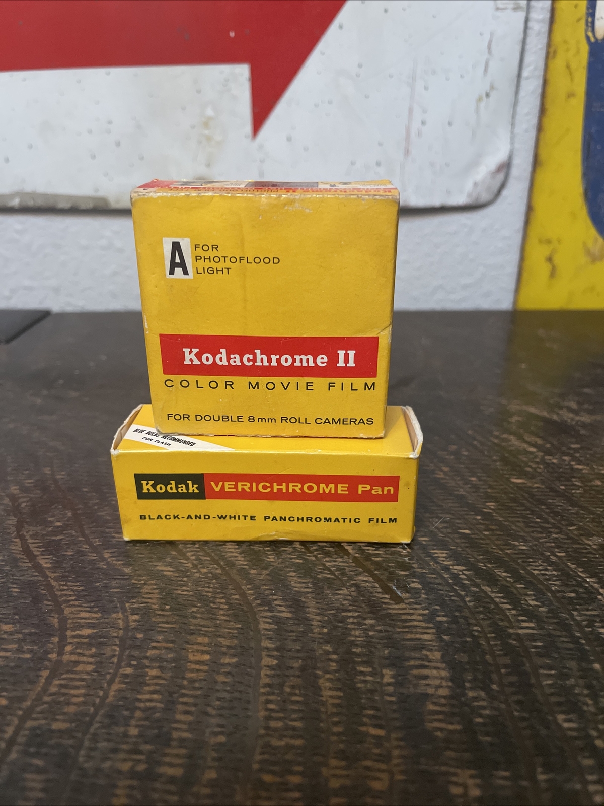 Vintage Kodak Film / Verichrome Pan/ Kodachrome II Color Movie Film