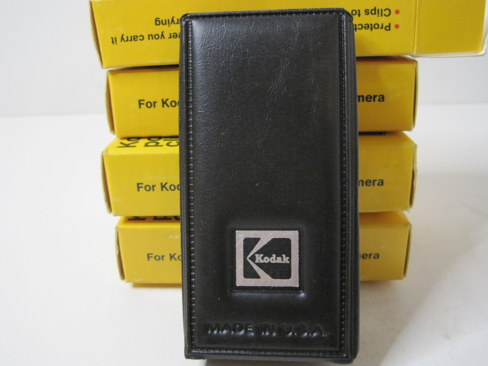 Lot of 4 Kodak Pocket Clip-on Case Model 1 C 18C For Kodak Instamatic 10 Camera