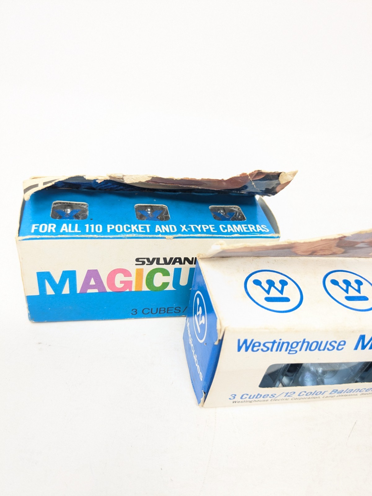 Vintage Westinghouse Magicubes Camera Flash Bulb Cubes Kodak X Series Made USA