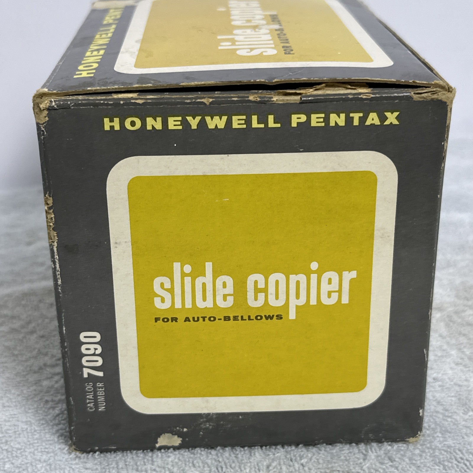 Honeywell Pentax Slide Copier Auto Bellows Attachment w/ Box Japan 7090