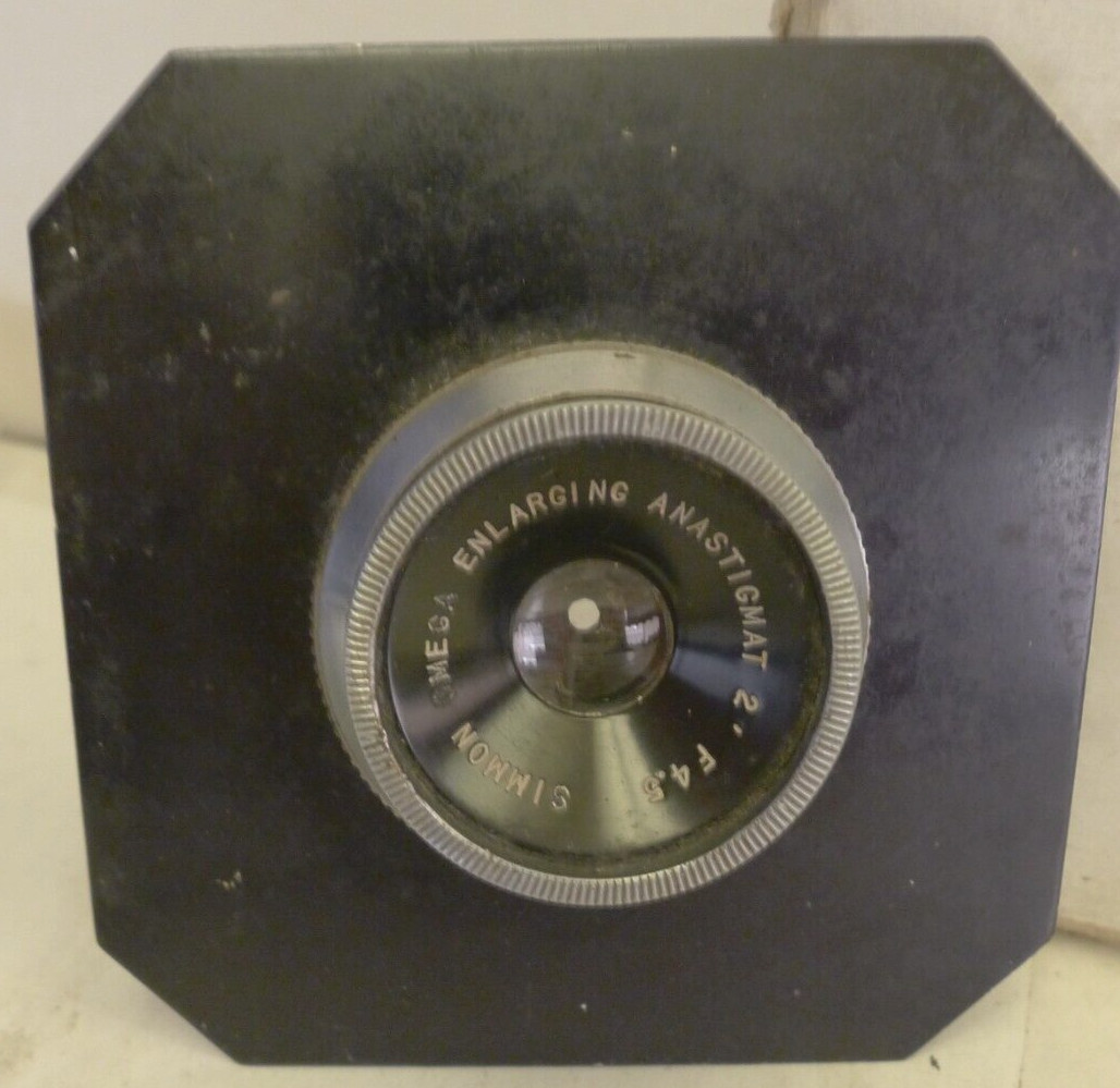Simmon Omega 1:4.5 Enlarging Anastigmat 2′ Lens – Vintage – Works