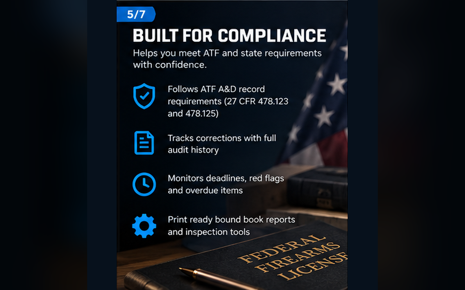 BoundSentry built for ATF compliance