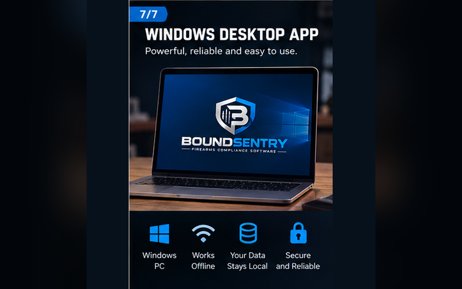BoundSentry Windows desktop app works offline